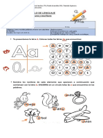 MÓDULO LENGUAJE Vocales-Primeras Letras