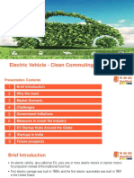 Electric Vehicle - Clean Commuting