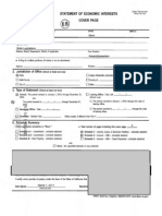 Office, Agency, or Court: Statement of Economic Interests Cover Page