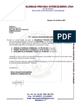 Carta de Presentacion para Edificios