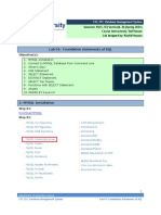 Lab 01: Foundation Statements of SQL