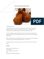 Receita Coxinha Real