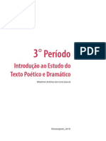 Guia de Estudos Introducao Aos Estudos Do Texto Poetico e Dramatico