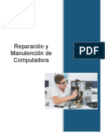 Reparación y Manutención de Computadora