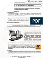 Sesión Nro. 01: Introducción A Windows 10: 1. Computación E Informática