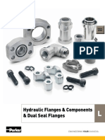 Hydraulic Flanges & Components & Dual Seal Flanges: Visual Index