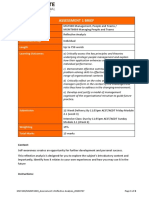 Assessment 1 Brief: Subject Code and Title Assessment Individual/Group Length Learning Outcomes