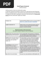 Commercial Analysis