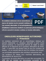 VIII - Onduleur Monophasé - Autonome