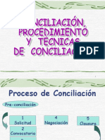 Curso Conciliación PROCEDIMIENTO