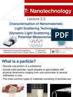 Lecture 3.2 - Introduction To The Synthesis of Nanomaterials - DLS and Zeta