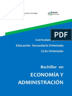 009 Bachiller en Economía y Administración (1005)