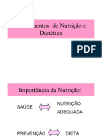 Fundamentos de Nutrição e Dietética