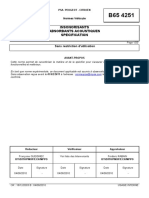 B65 4251 (Rev. B 2010.08) FR - INSONORISANTS ABSORBANTS ACOUSTIQUES SPECIFICATION