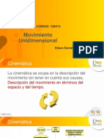 Movimiento Unidimensional