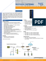 Substation Protocol Gateway: SYNC 2000 Series