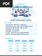 MTAR Technologies LTD IPO: All You Need To Know About