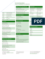 VBA For Excel Cheat Sheet: by Via