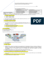 Evaluación General de Biología Primer Periodo Noveno 2021