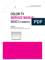 Color TV: Service Manual