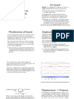 On Sound: Phys130, A04 Dr. Robert Macdonald