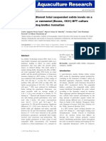 Effect of Different Total Suspended Solids Levels On A Litopenaeus Vannamei (Boone, 1931) BFT Culture System During Biofloc Formation