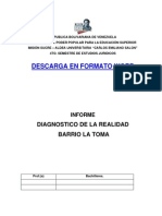 Informe Del Barrio La Toma Foda