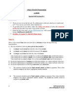 Object Oriented Programming LAB (08) Special OOP Section (NC) Instructions