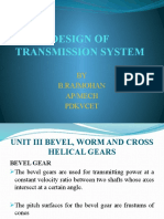 Design of Transmission System Unit III