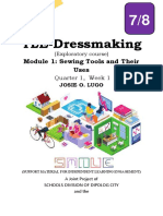 TLE Dressmaking 7 Quarter 1