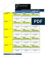 Cronograma Profesional Abril 2020