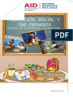 Educacion Inicial y Preprimaria