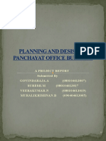 Planning and Desisn of Panchayat Office Building