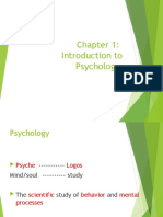 Introduction To Psychology