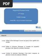 TSTI2D-2020 Chap-5 - Flux Et Transfert Thermique