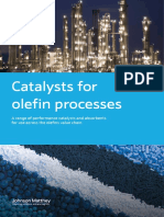 JM Catalysts For Olefin Processes