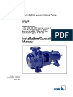 KWP KSB Pump