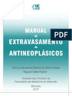 Manual de Extravasamento de Antineoplásicos 2015 e Book