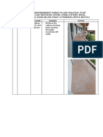 Defect List For Refurbishment Works To Link Walkway