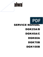 Service Manual DGK25A/B DGK45A/C DGK60A DGK70B DGK100B