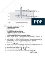 Terzaghi's Bearing Capacity