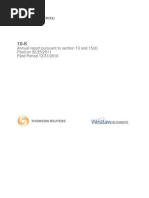 Crocs, Inc.: Annual Report Pursuant To Section 13 and 15 (D) Filed On 02/25/2011 Filed Period 12/31/2010