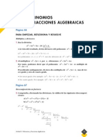 Polinomios y Fracciones Algebraicas