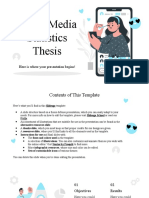 Social Media Stadistics Thesis by Slidesgo