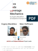 Java Code Coverage Mechanics - EclipseCon Europe 2017