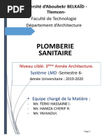 Cours Plomberie Sanitaire