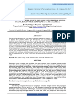 Penentuan Parameter Spesifik Dan Nonspesifik Ekstrak Kental ETANOL BATANG AKAR KUNING (Fibraurea Chloroleuca Miers)