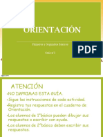 1º Básico Orientación Guía N°5 Profesoras Primero Básico