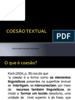 Coesão Sequencial e Referencial