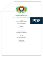 Analisis de La Unidad Anatómica y Fisiológica